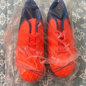 Kids Orange and Blue Athletic Shoes